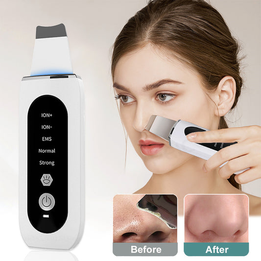 Ultrasonic Skin Scrubber 5 Modes EMS Blackhead - Jolie Divinity