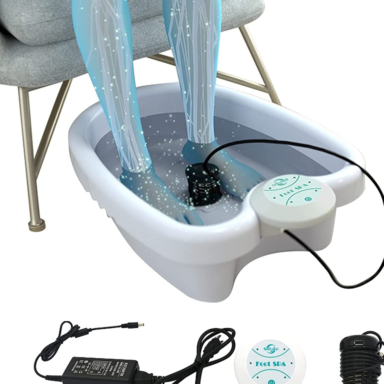 Ionic Detox Machine Cleanse Foot Spa Massage - Jolie Divinity